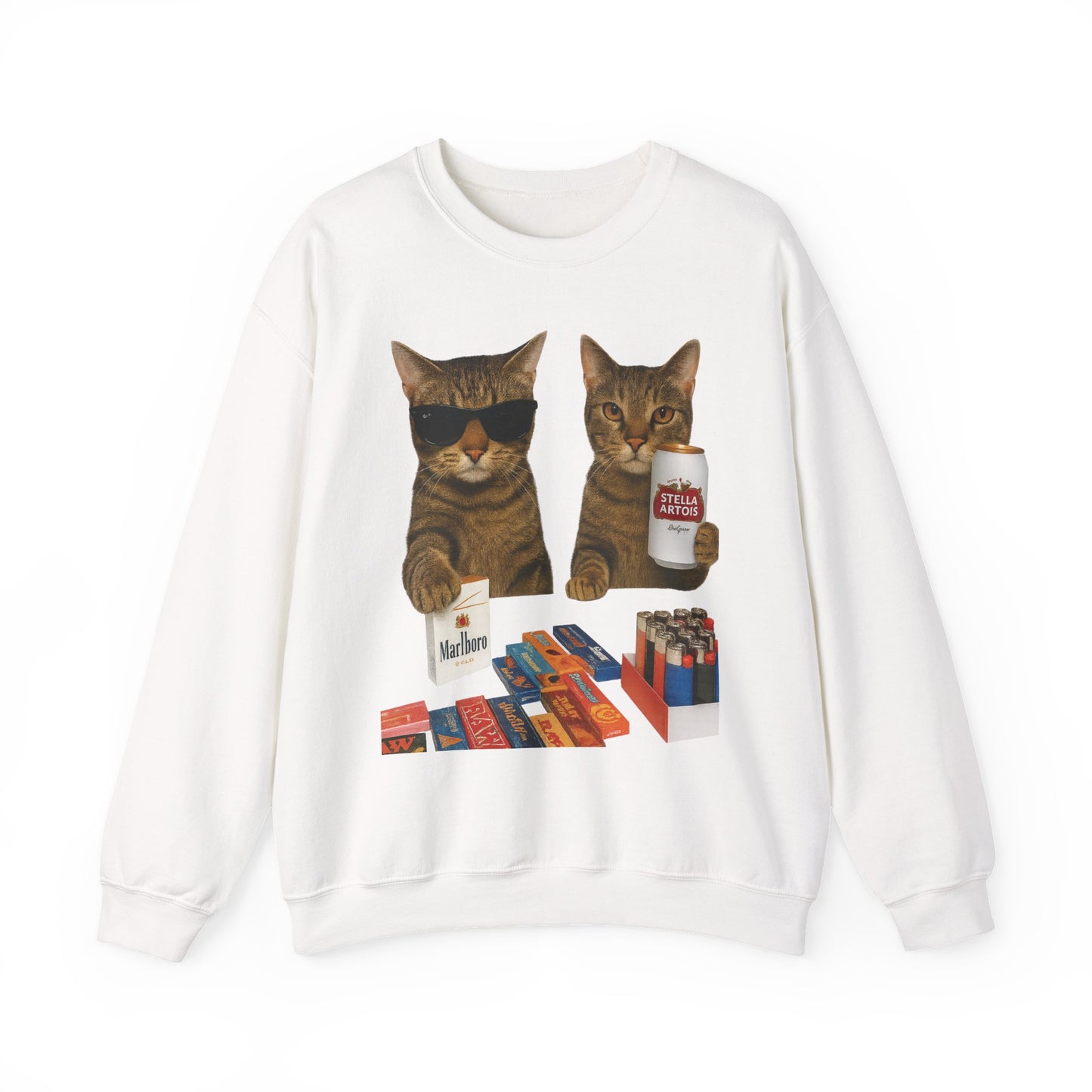 Cool Cats Crewneck Sweatshirt