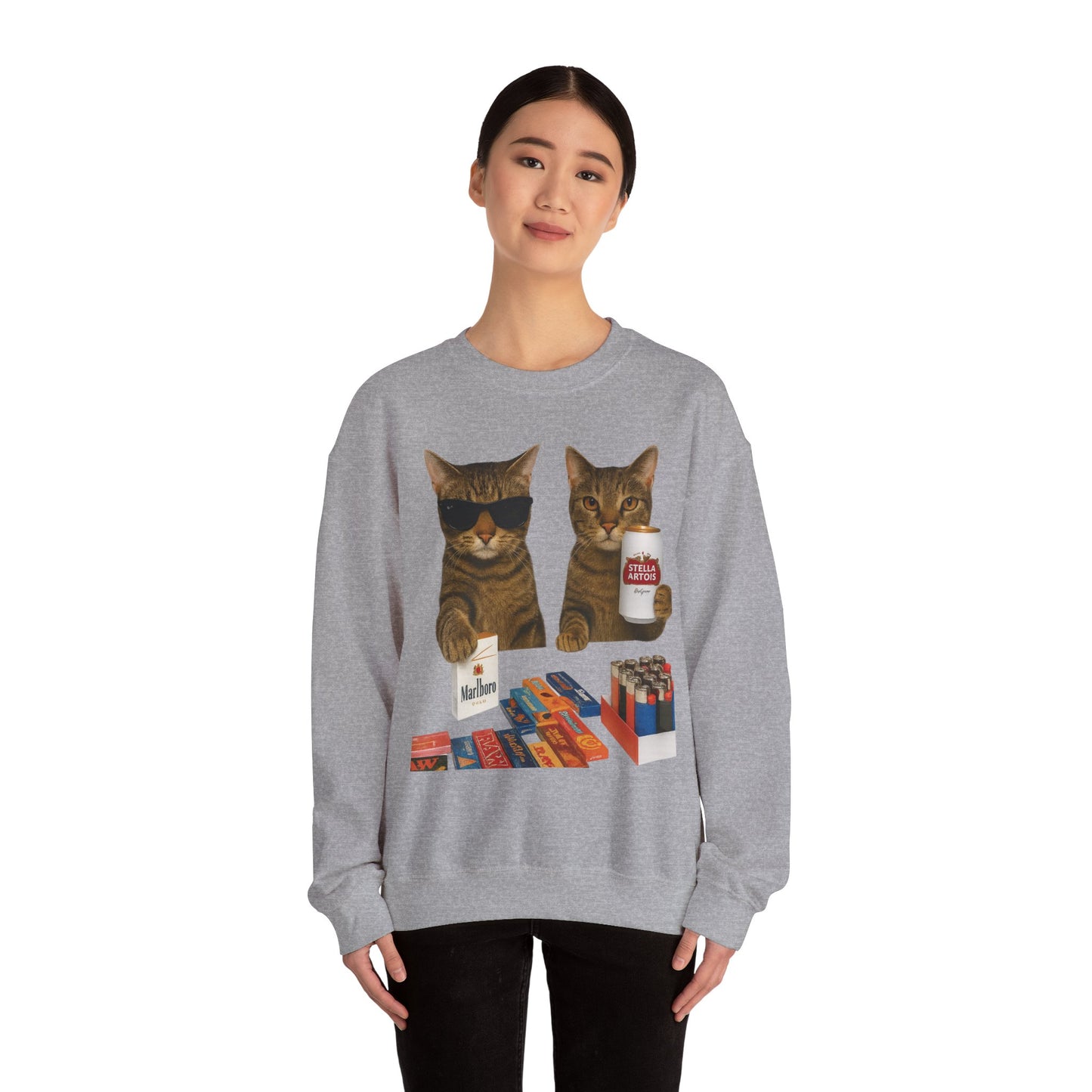 Cool Cats Crewneck Sweatshirt