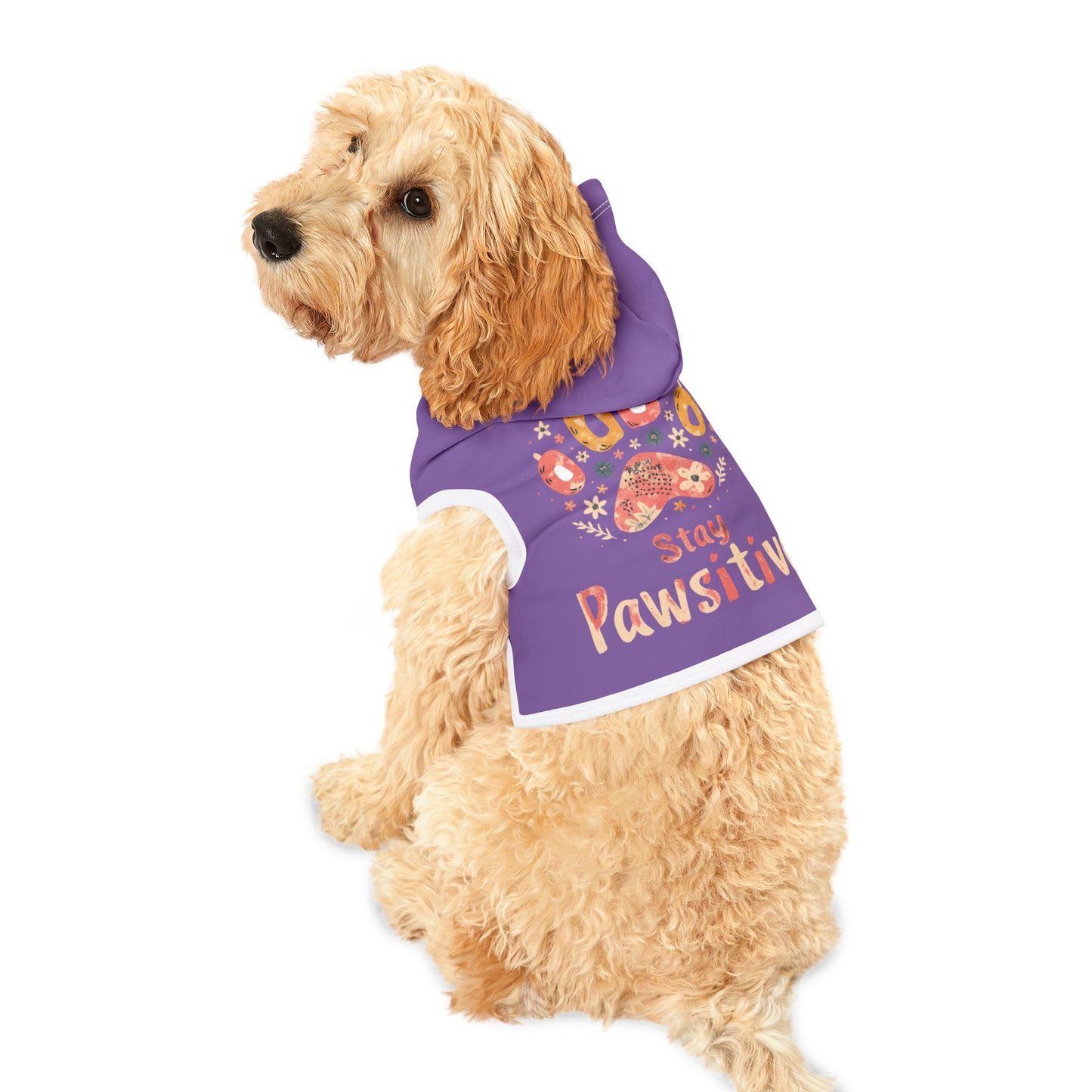 Stay Pawsitive Hoodie for Dogs & Cats