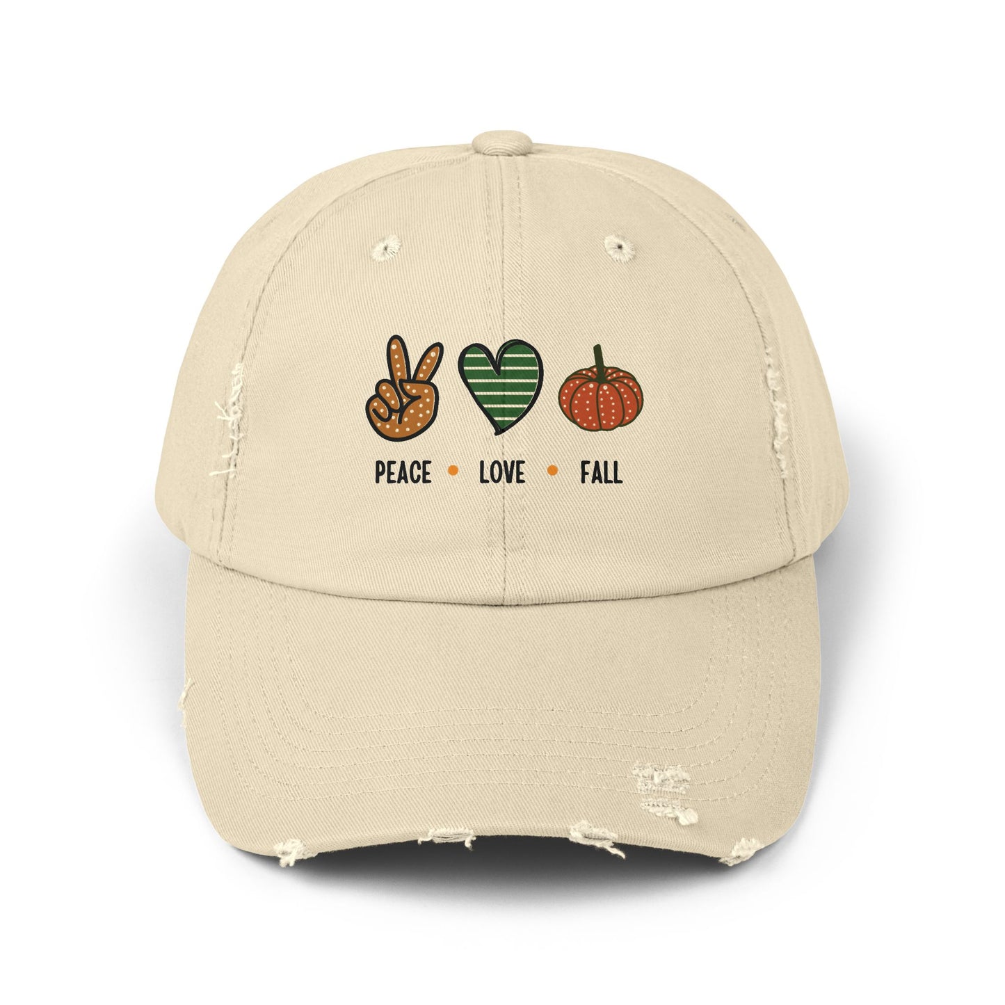 Peace Love Fall Cap