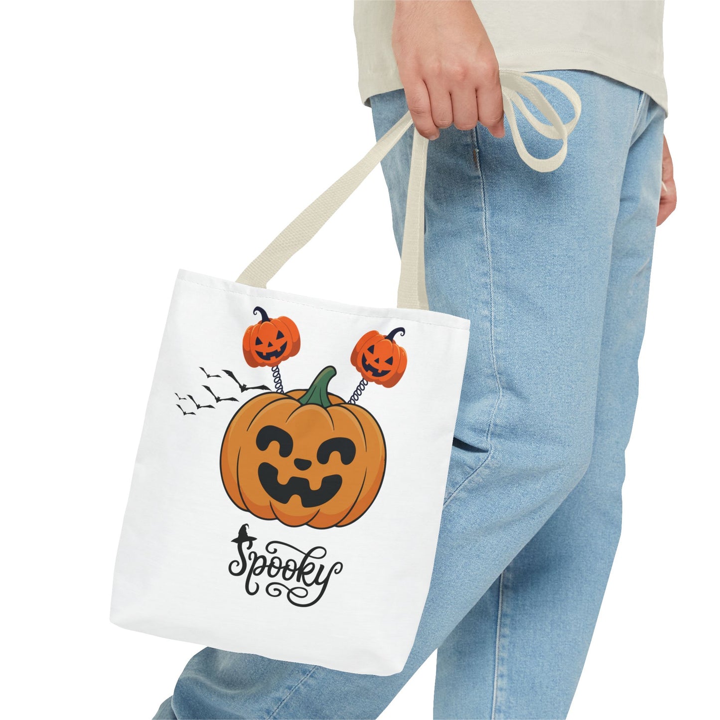 Halloween Pumpkin Tote Bag