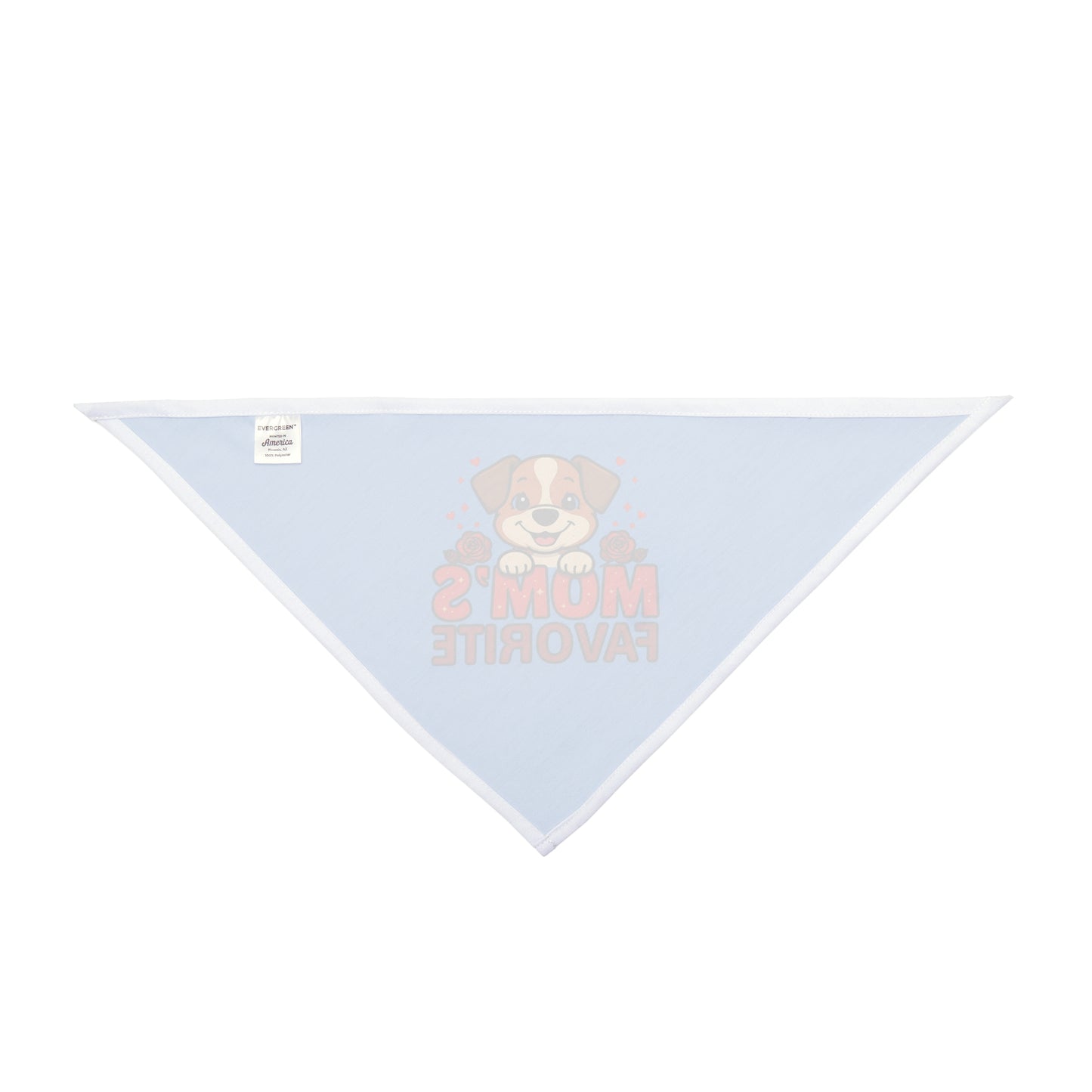 Dog Bandana - "Mom's Favorite" for Celebrations, Gifts, Everyday Use, Cute Dog Apparel, Doggie Fashion