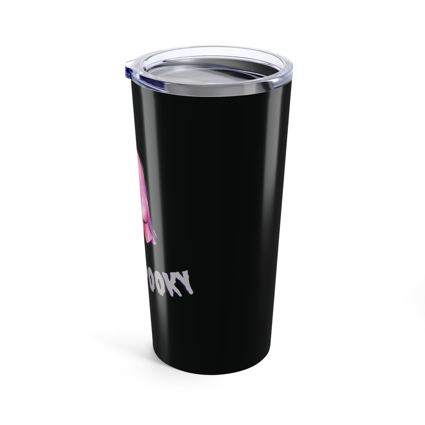 Spooky Ghost Tumbler, Stay Spooky Drinkware, Halloween Gift, 20oz Travel Mug, Cute Coffee Cup, Unique Tumbler for Fall