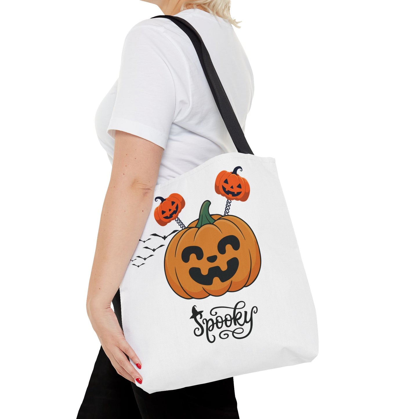 Halloween Pumpkin Tote Bag