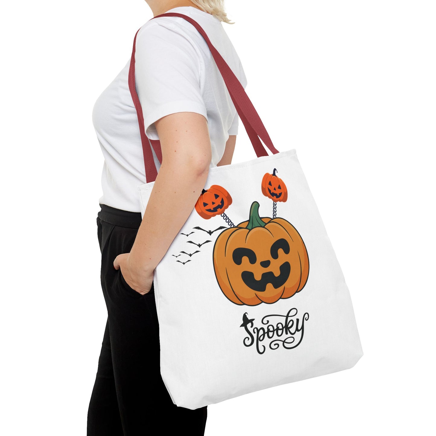 Halloween Pumpkin Tote Bag