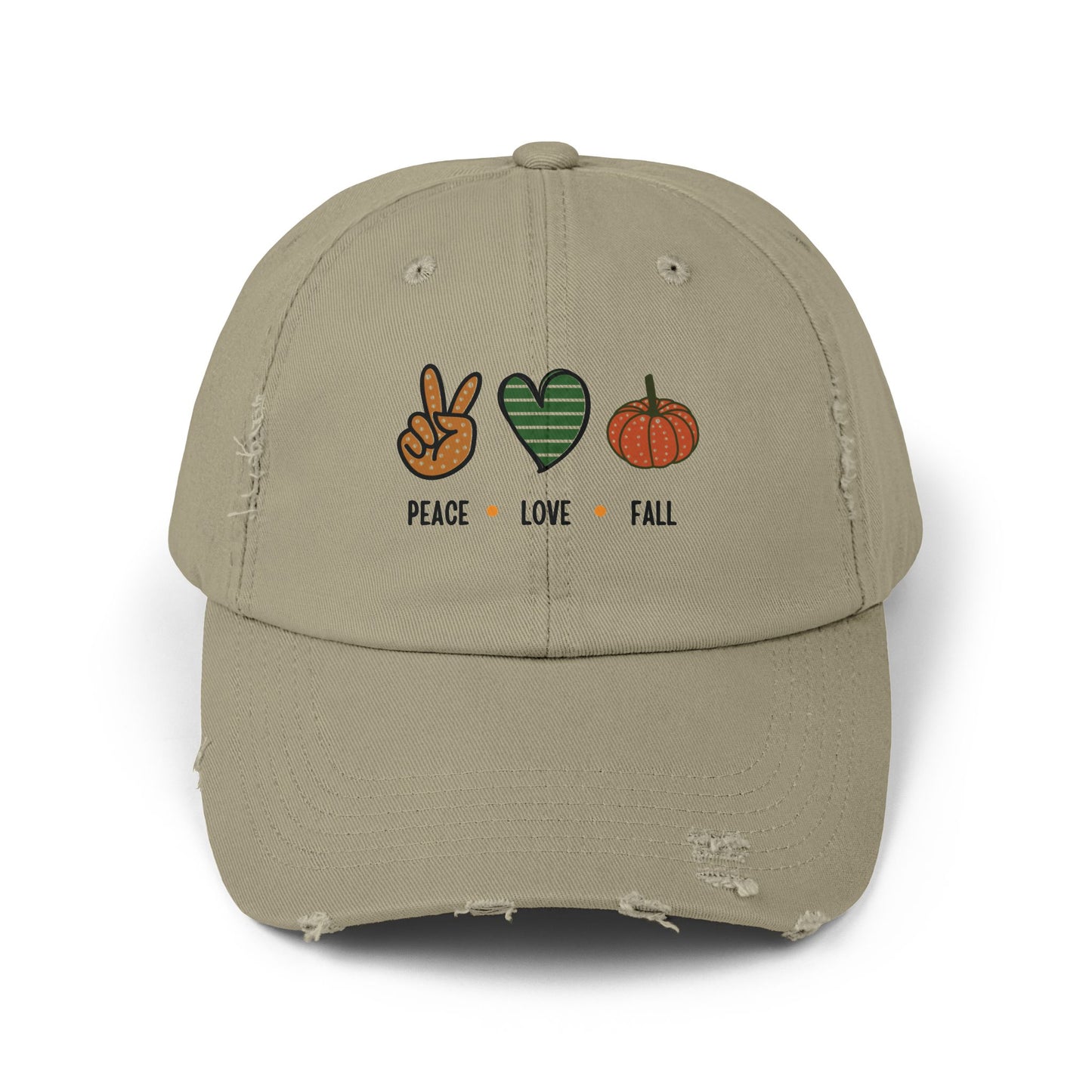Peace Love Fall Cap