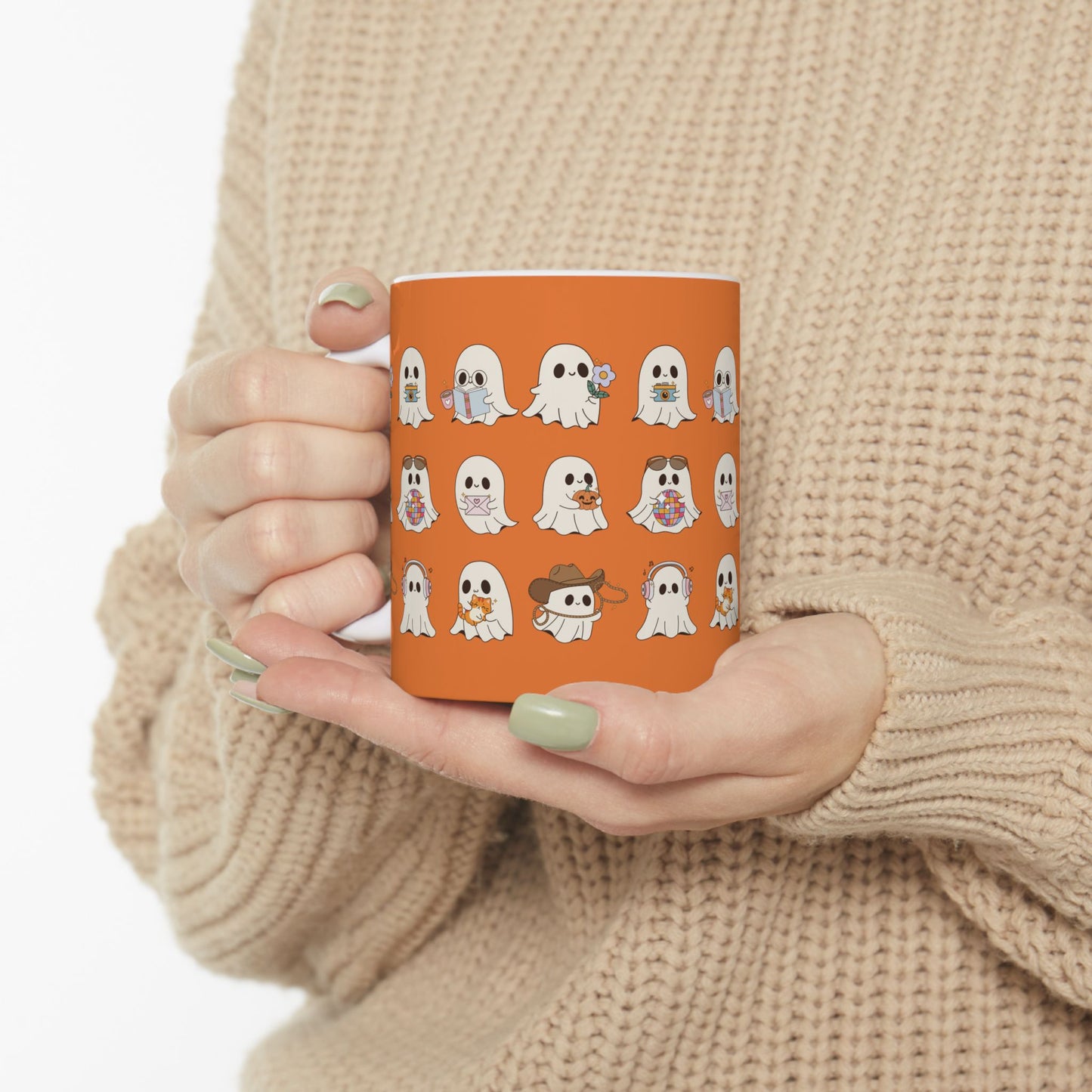 Cute Ghosts Ceramic Mug