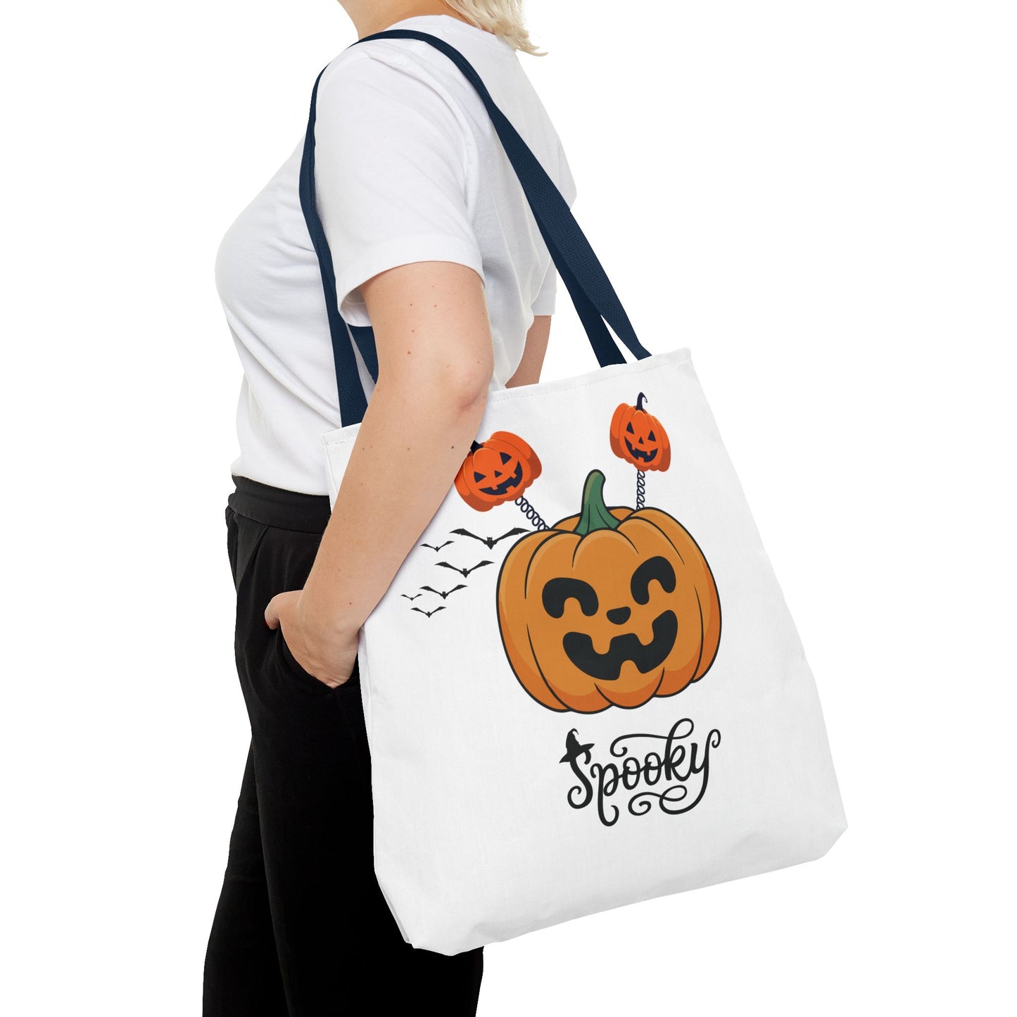 Halloween Pumpkin Tote Bag