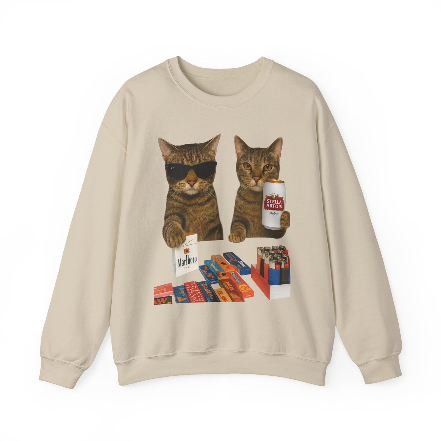 Cool Cats Crewneck Sweatshirt