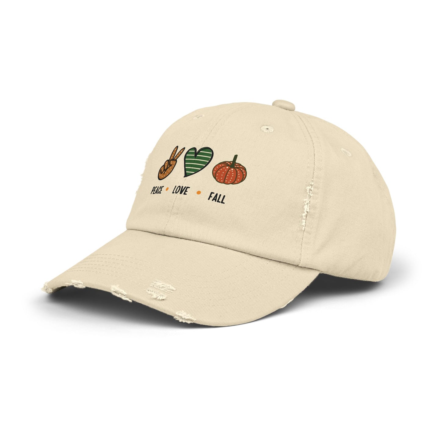 Peace Love Fall Cap