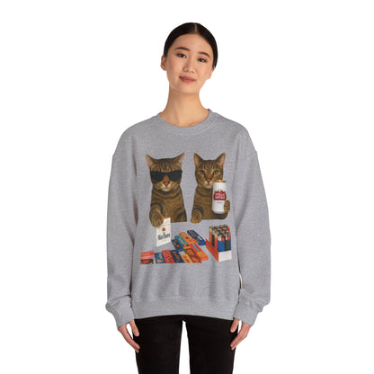 Cool Cats Crewneck Sweatshirt
