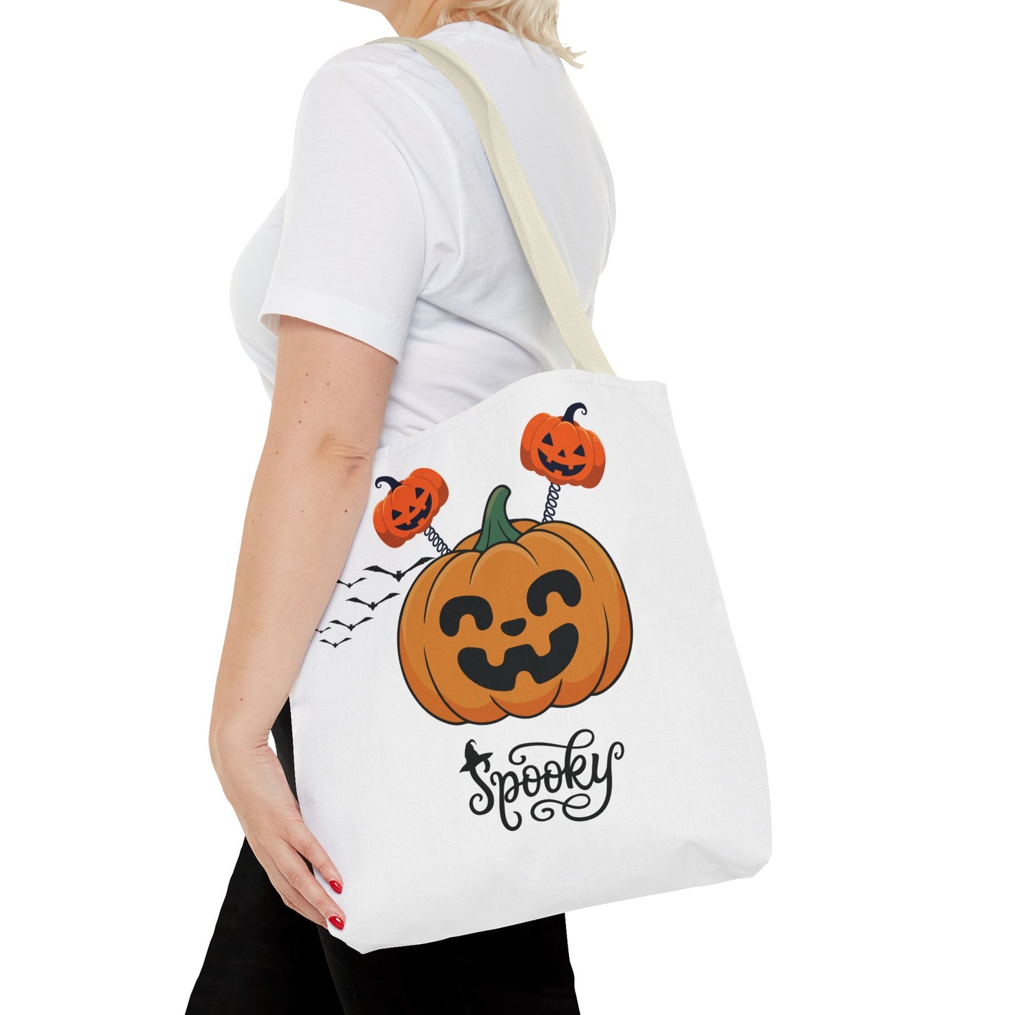 Halloween Pumpkin Tote Bag