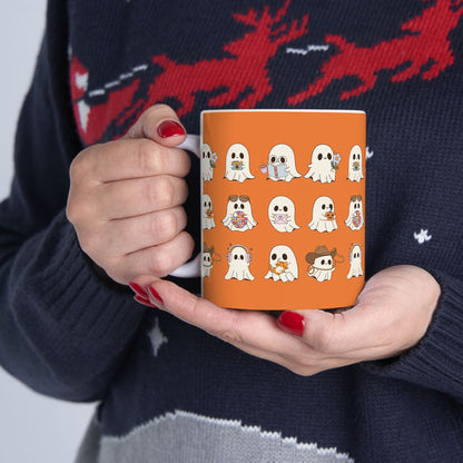 Cute Ghosts Ceramic Mug