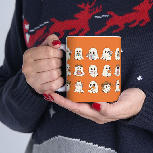 Cute Ghosts Ceramic Mug