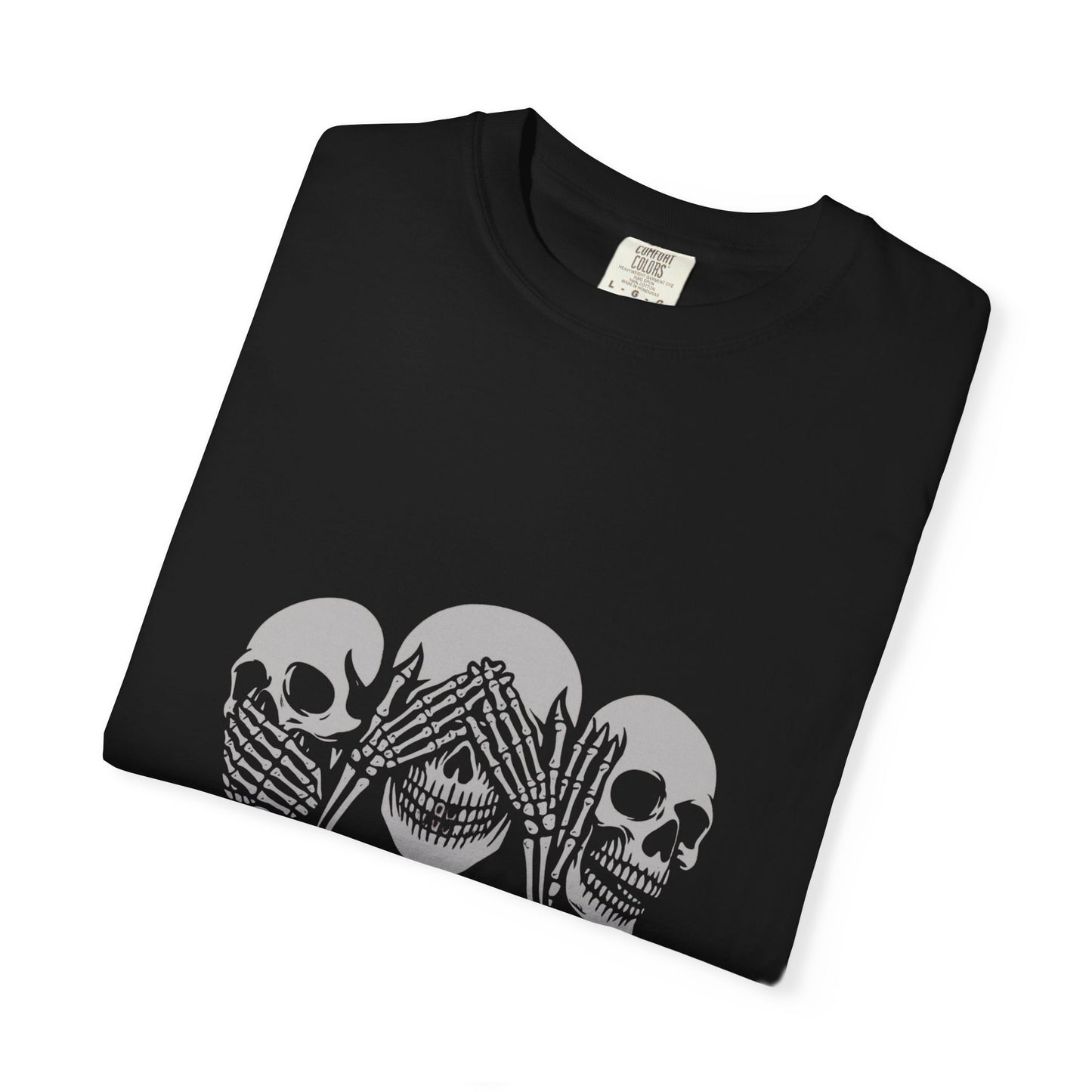 Skull Graphic T-Shirt, Unisex Tee, Casual Wear, Perfect Gift for Halloween, Streetwear