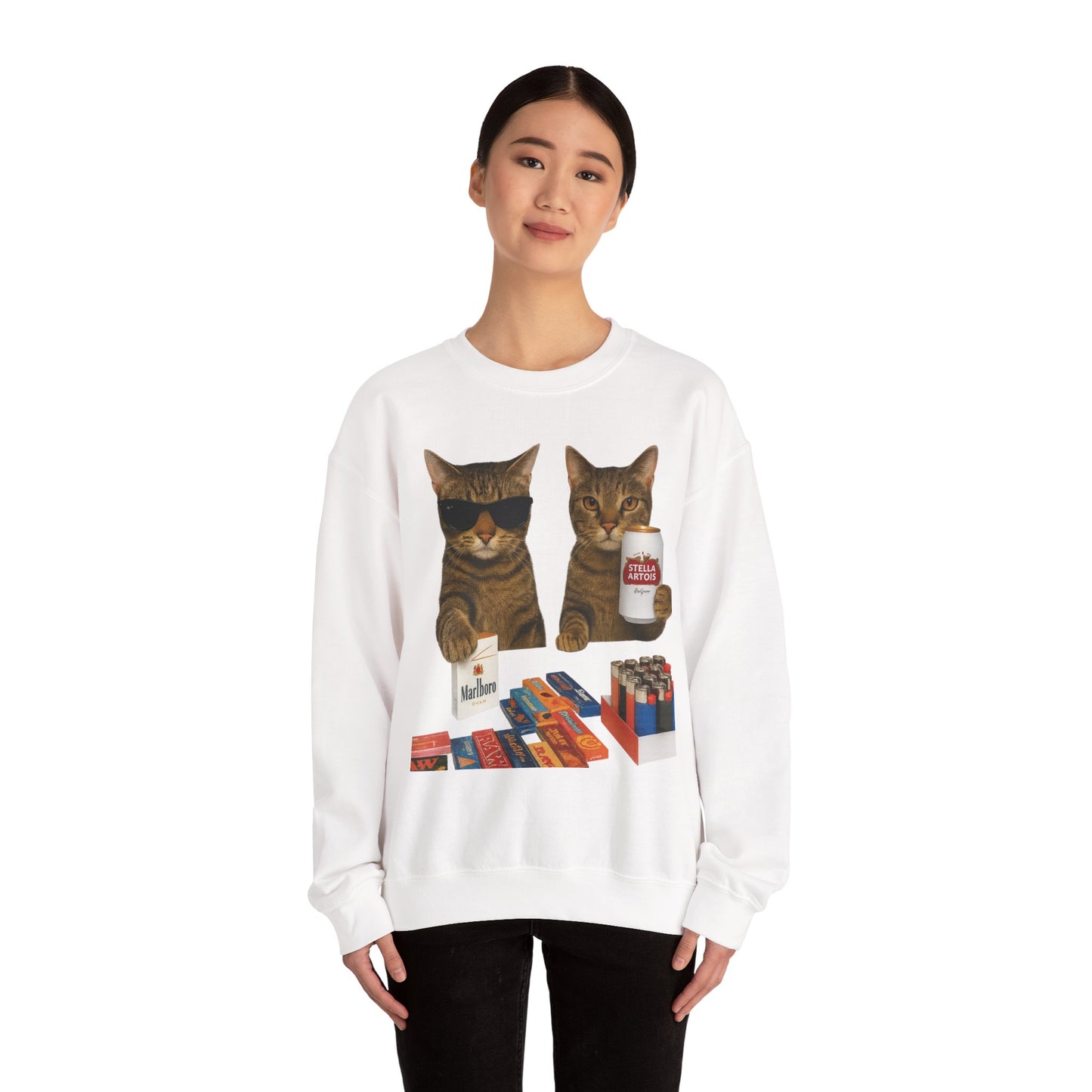 Cool Cats Crewneck Sweatshirt