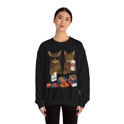 Cool Cats Crewneck Sweatshirt