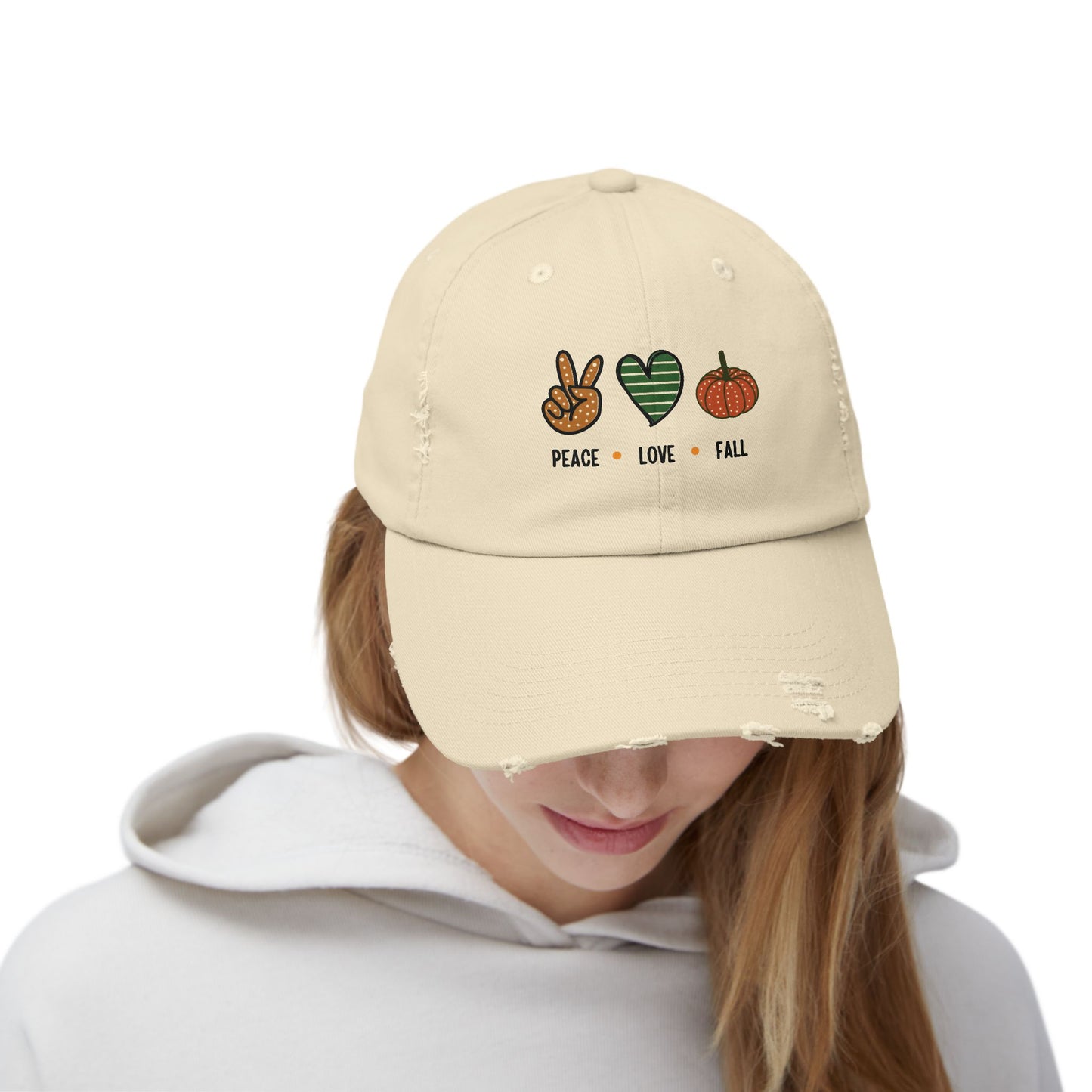 Peace Love Fall Cap