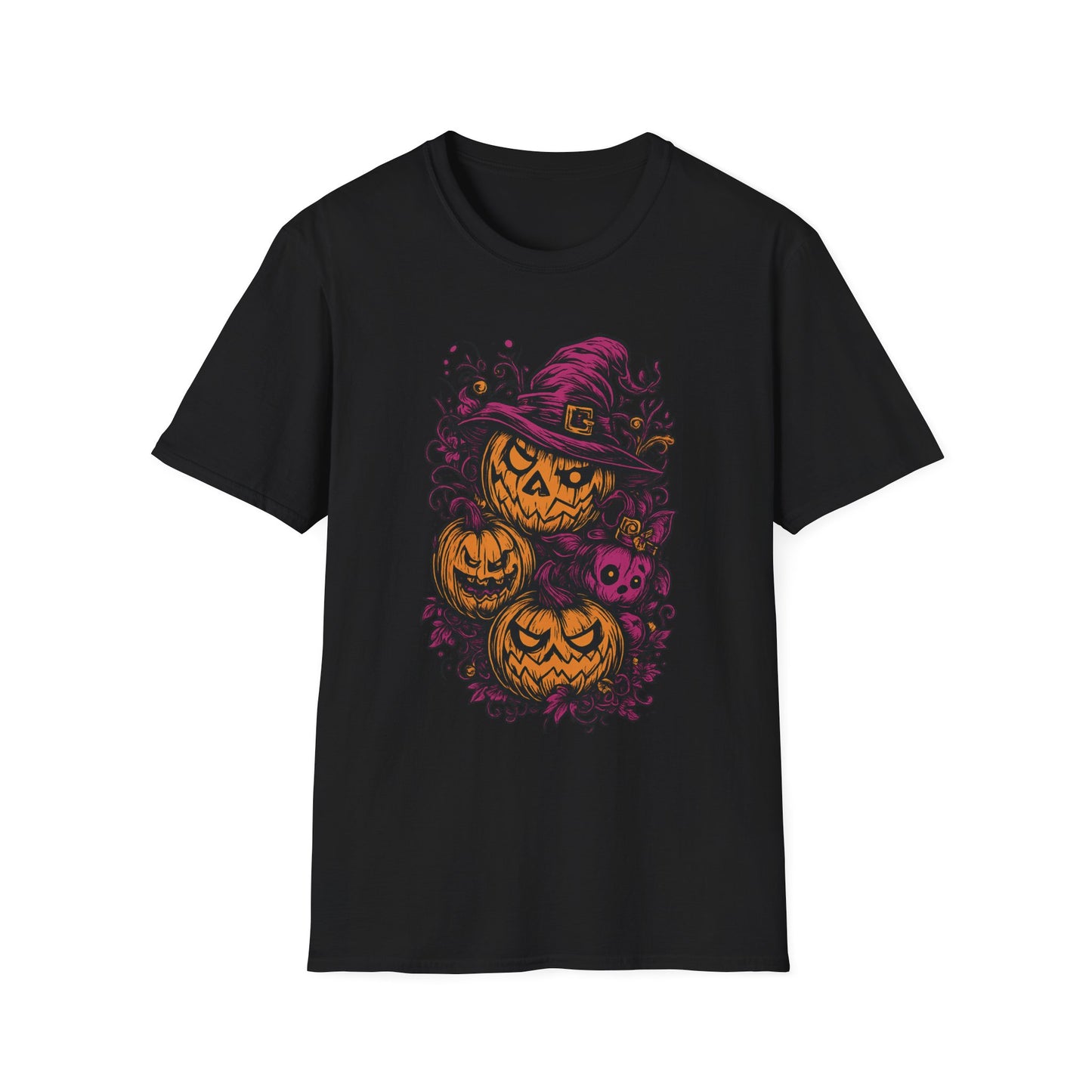 Halloween Pumpkin Graphic T-Shirt