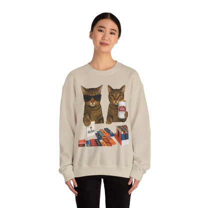 Cool Cats Crewneck Sweatshirt