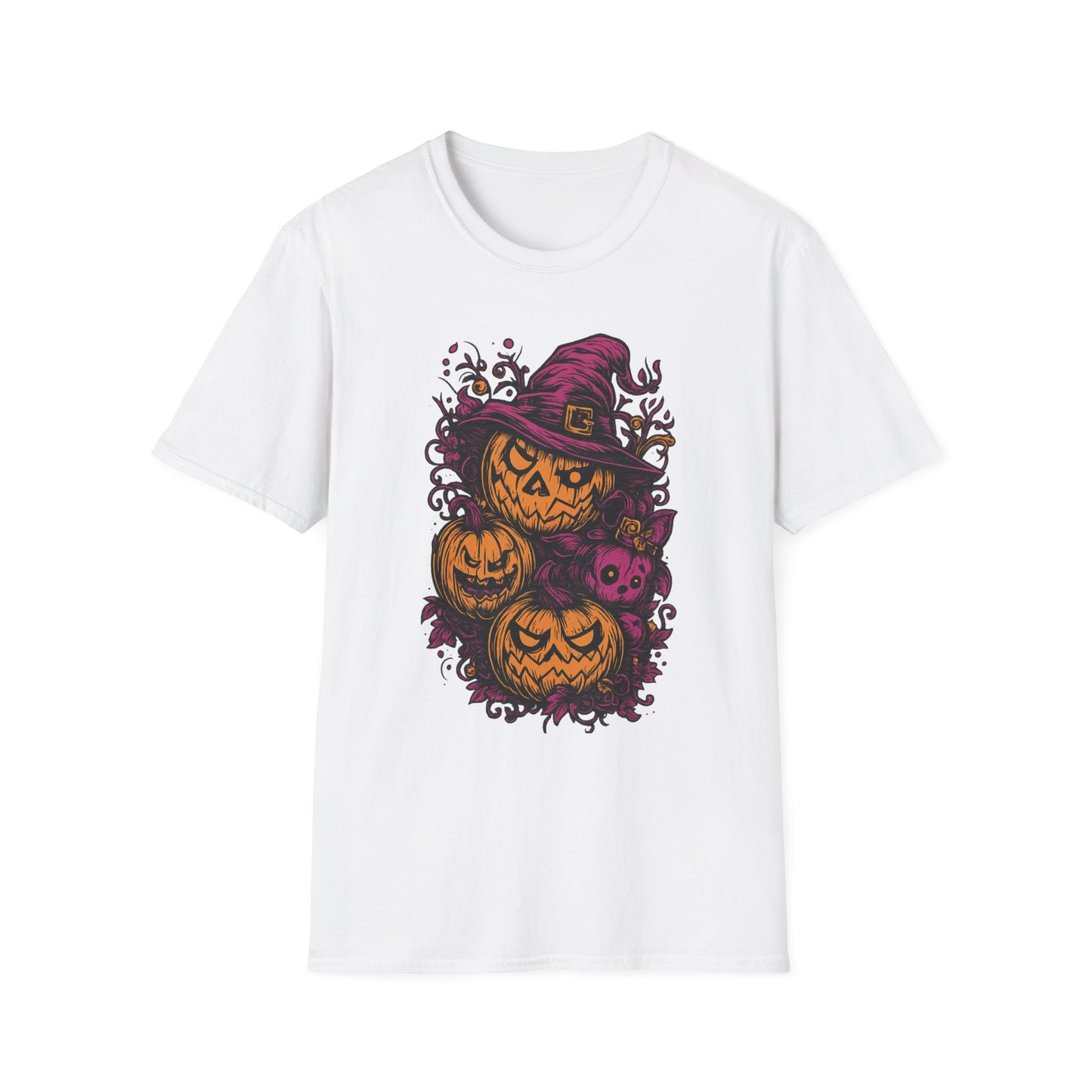 Halloween Pumpkin Graphic T-Shirt