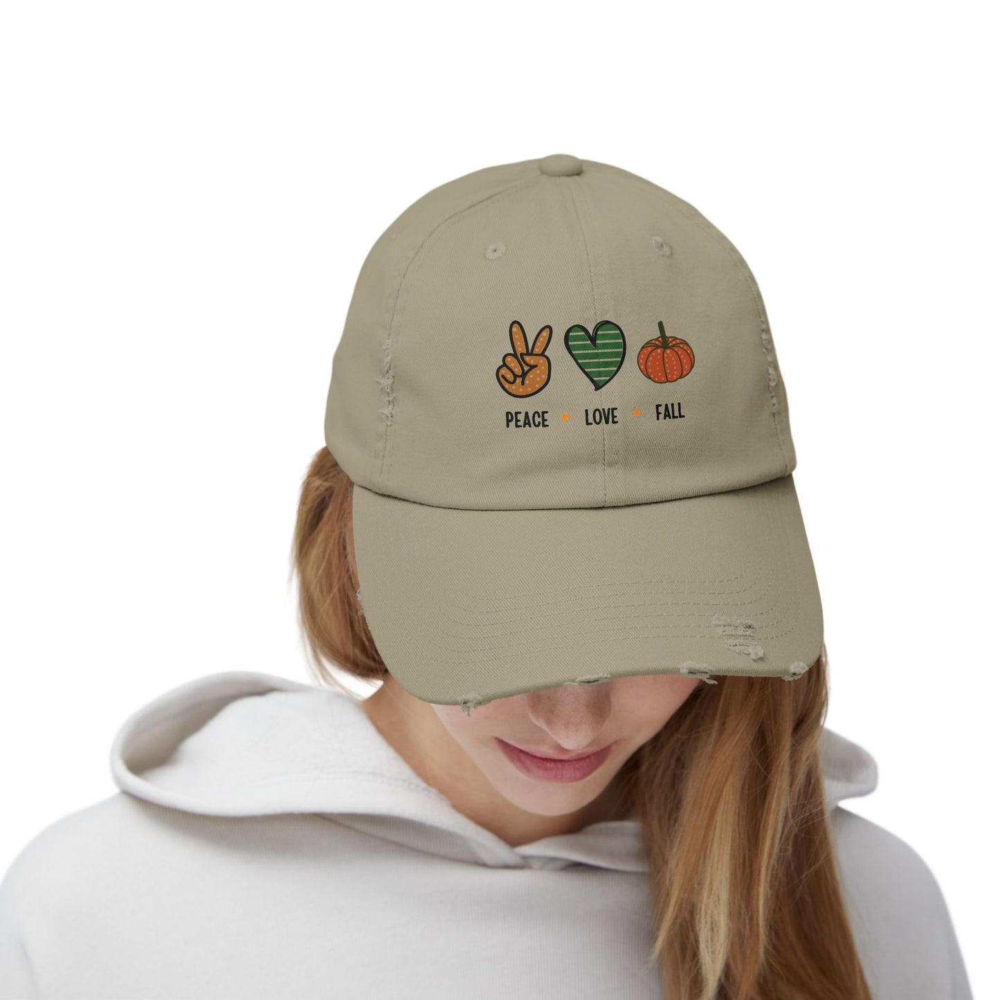 Peace Love Fall Cap