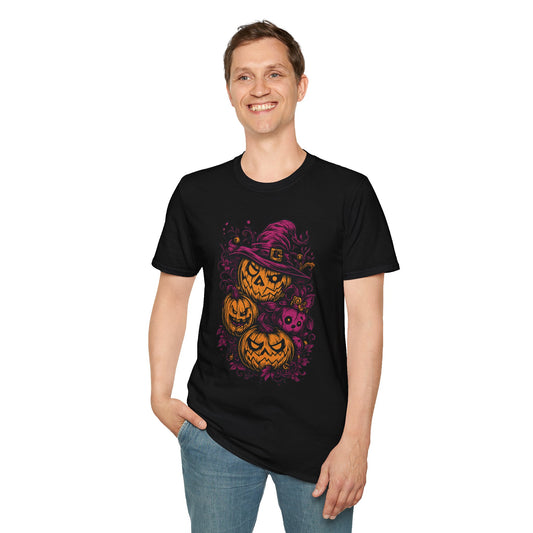 Halloween Pumpkin Graphic T-Shirt