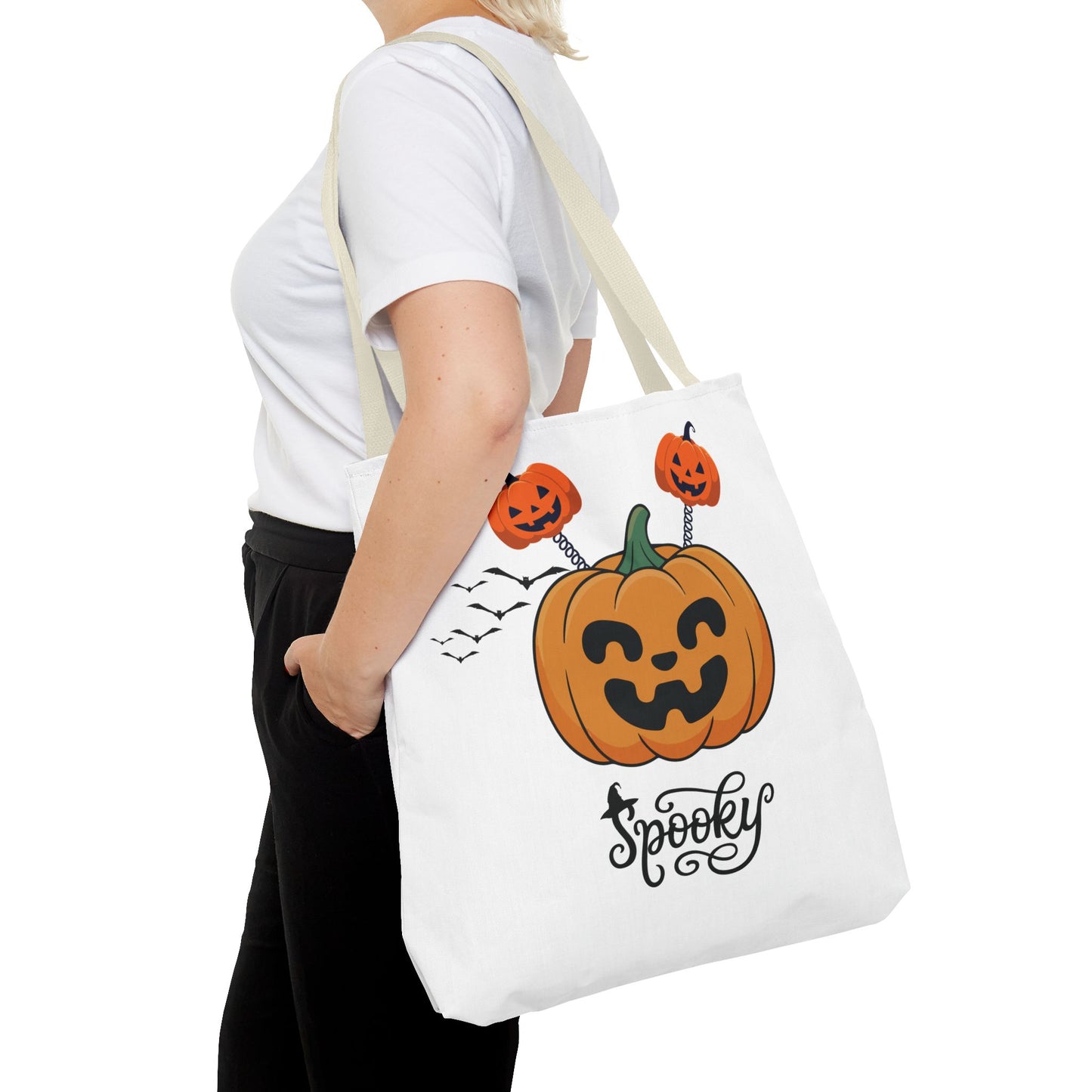 Halloween Pumpkin Tote Bag