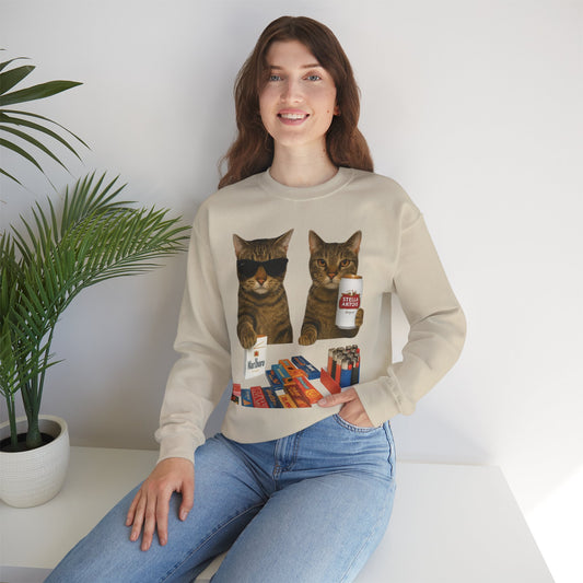 Cool Cats Crewneck Sweatshirt