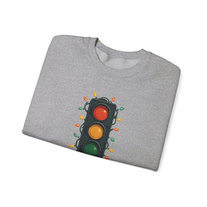 Too Lit to Stop Graphic Sweatshirt, Funny Holiday Crewneck, Trendy Unisex Apparel, Christmas Gift, Cozy Casual Wear
